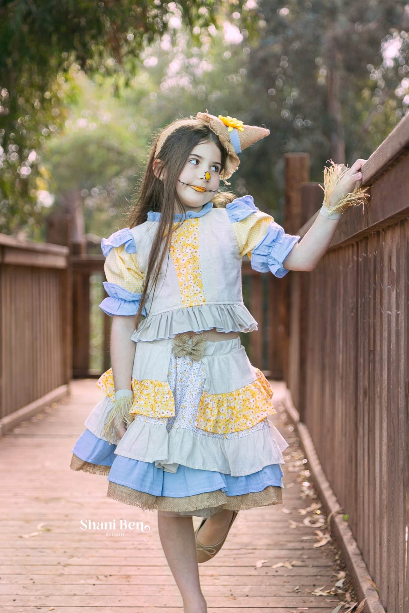 תחפושת דחלילה חולצה צנועה