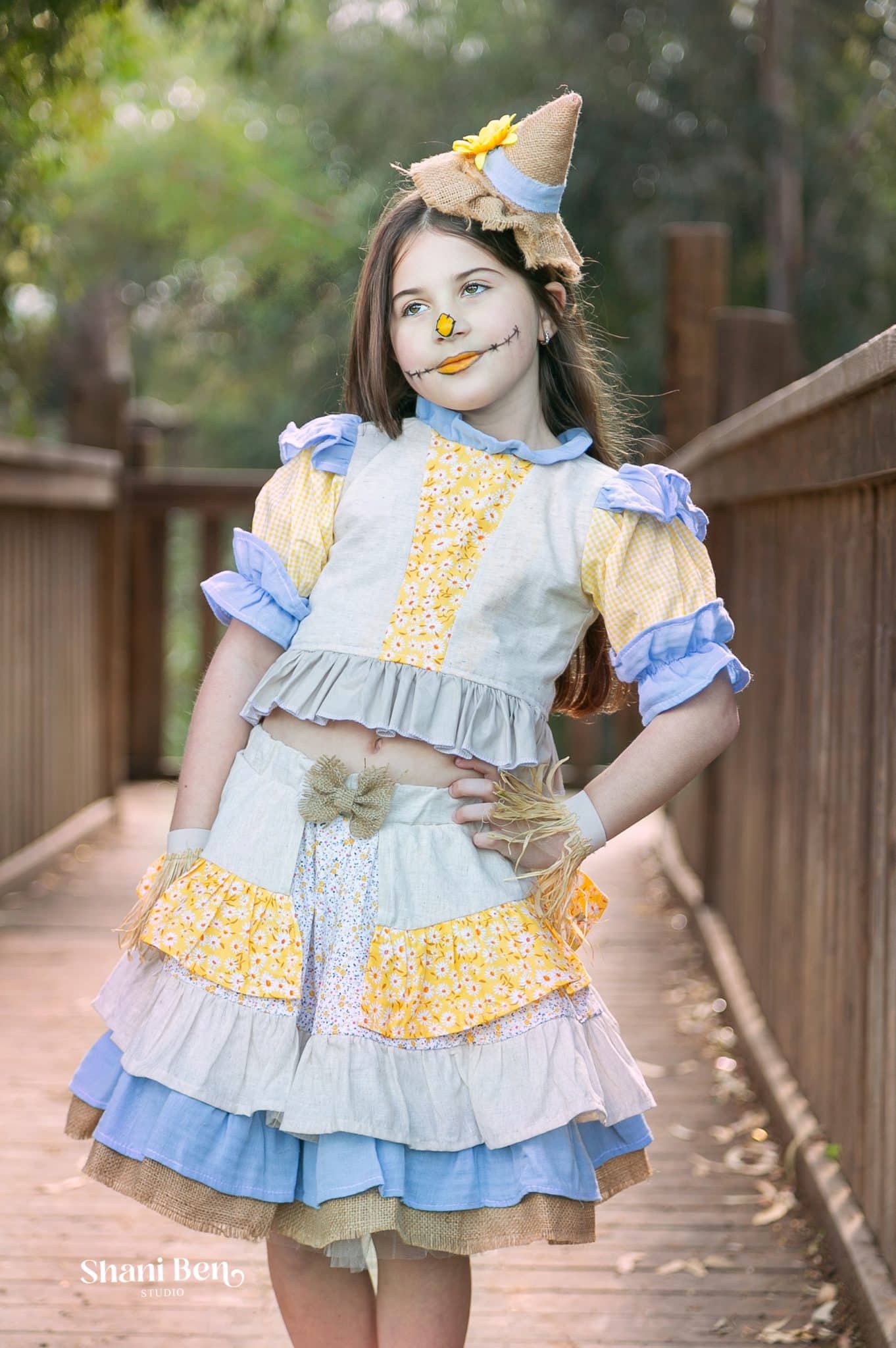 תחפושת דחלילה חולצה צנועה – תמונה 2