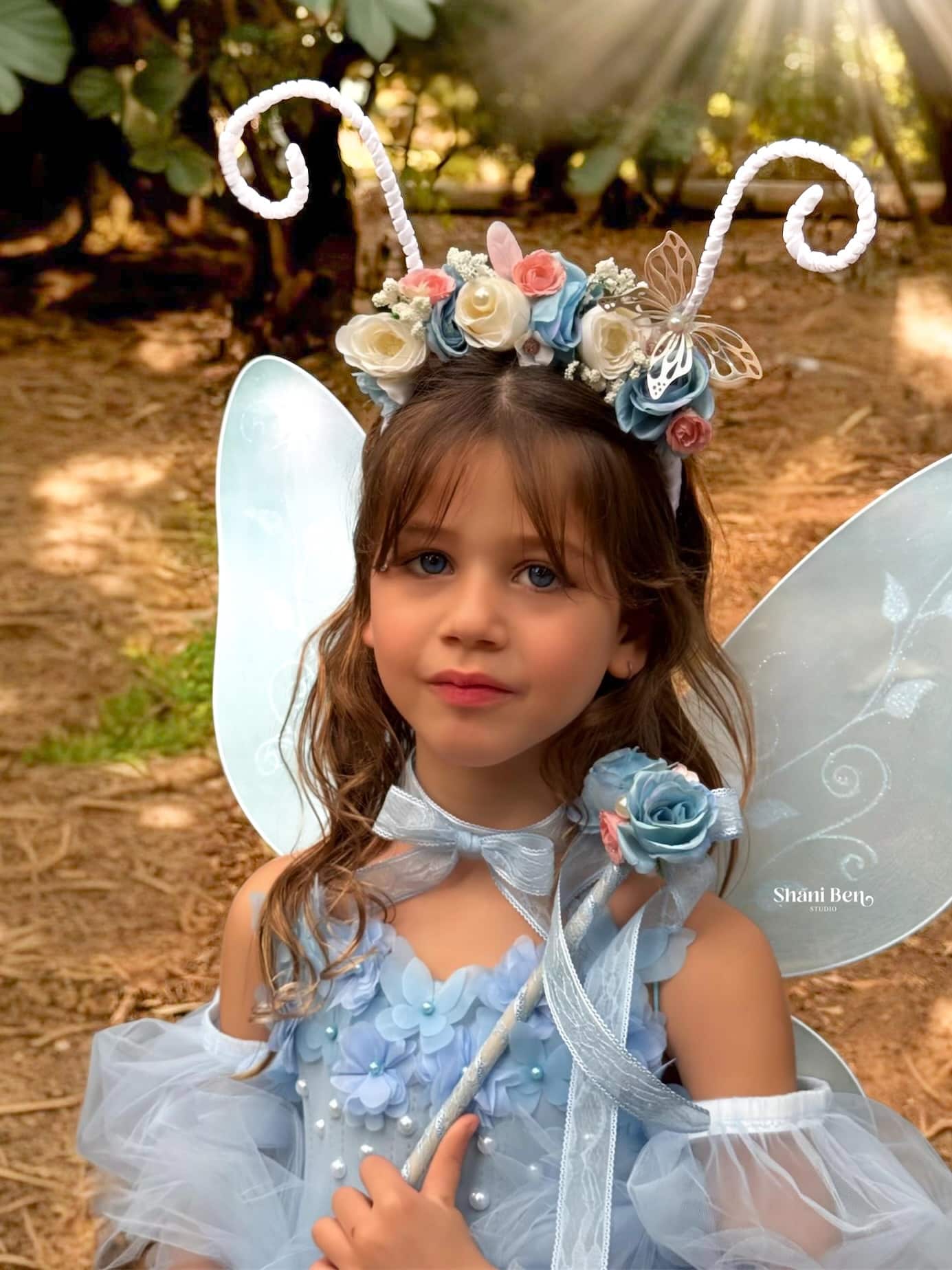 תחפושת פרפר תכלת – תמונה 2